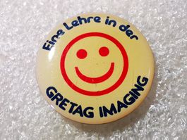Ansteckpin 30: Eine Lehre in der Gretag Imaging