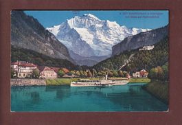 Schiffeinfahrt in INTERLAKEN - Jungfrau