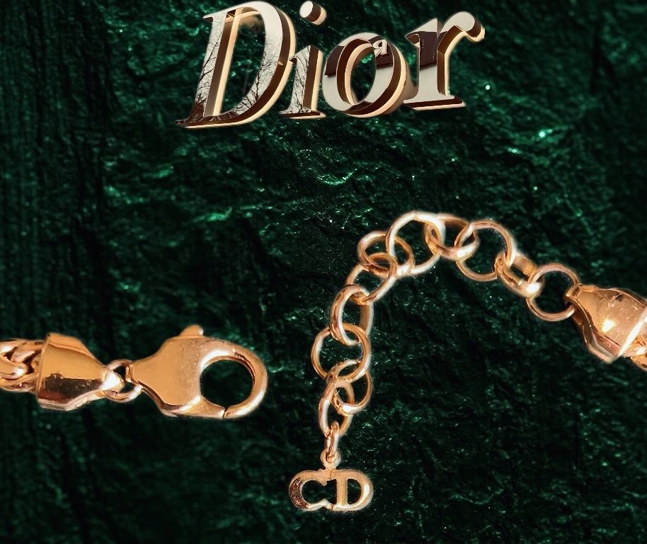Dior Catenine: Collier Dior plaqué or zirconium  Vintage – Usato da Pont (Veveyse) venduto da pil_k9jp 2