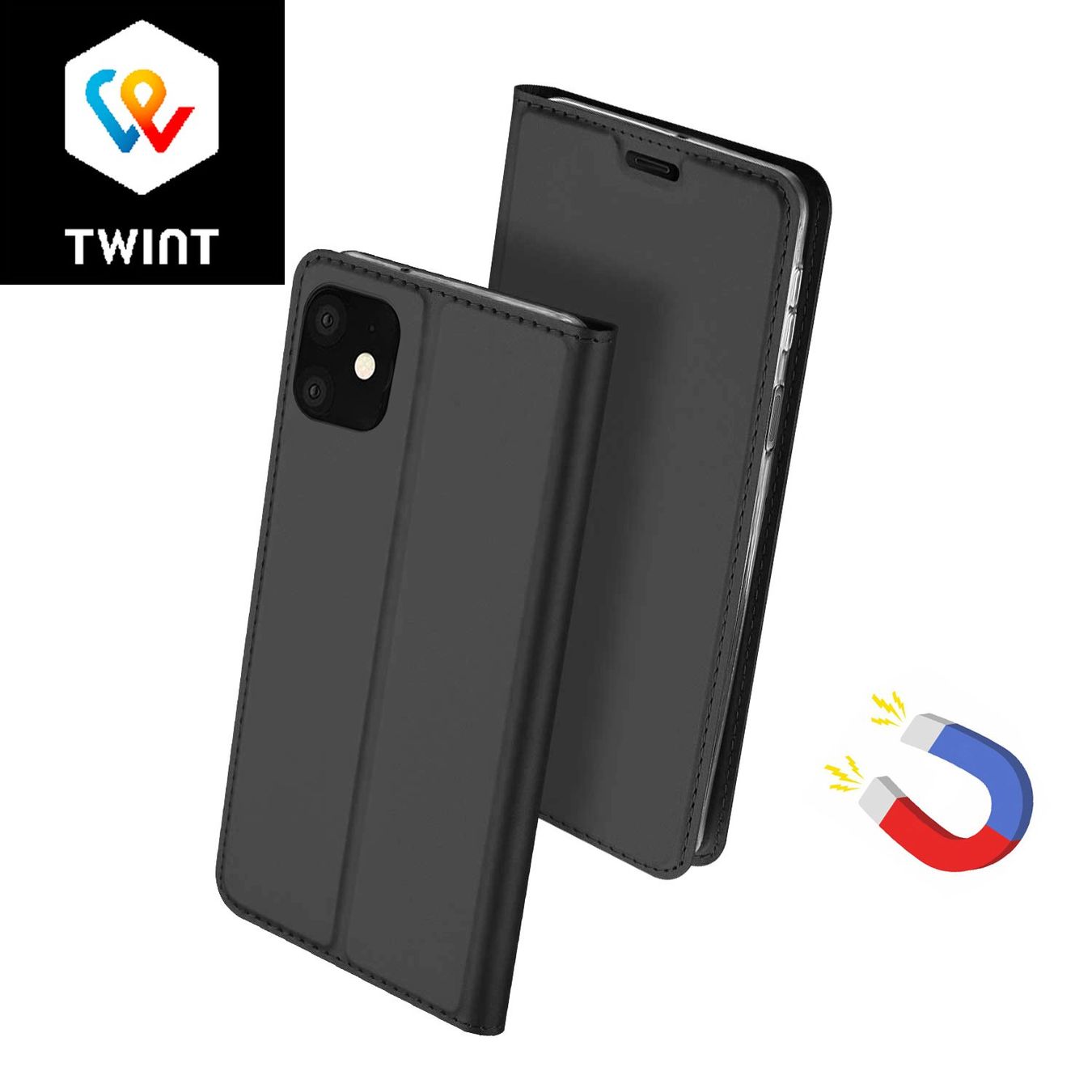 Cover & Protezioni schermo: iPhone 11 Pro Max Hülle Etui Flip Case Cover Coque Tasche – Nuovo e nell'imballaggio originale da Volketswil venduto da coverandmore 1