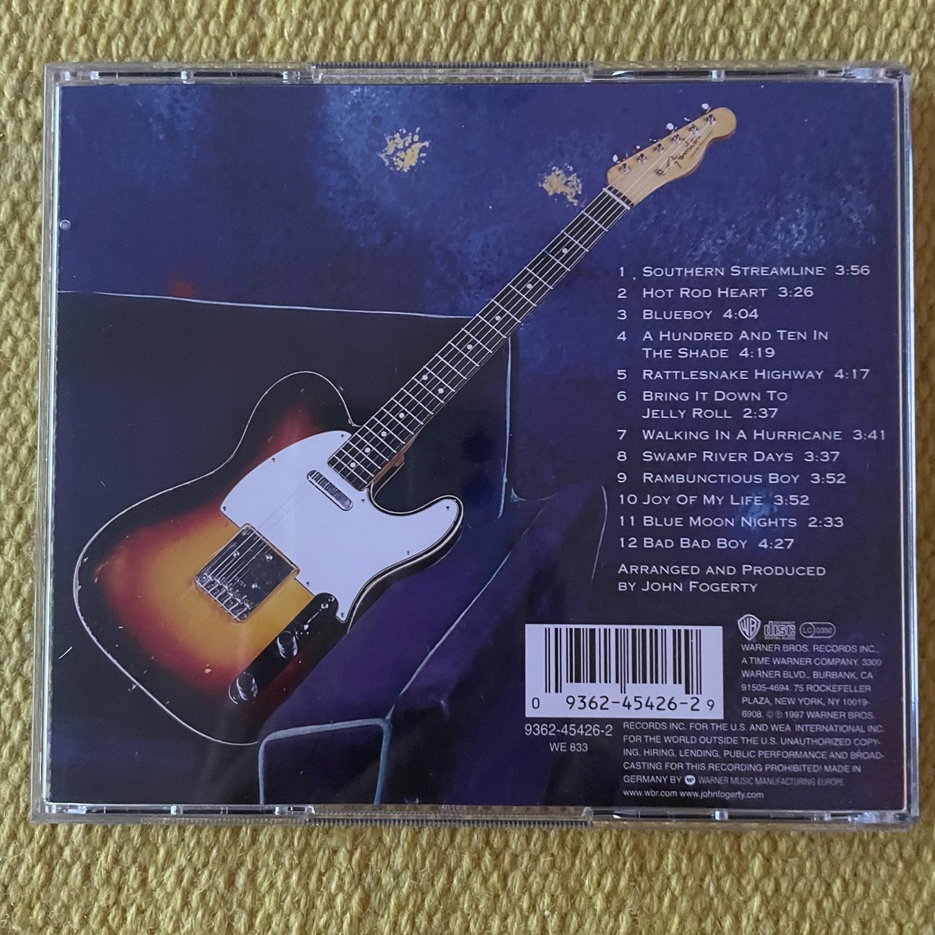 CDs: JOHN FOGERTY CCR-BLUE MOON SWAMP – Gebraucht aus Rorschacherberg von CD-Roli 1