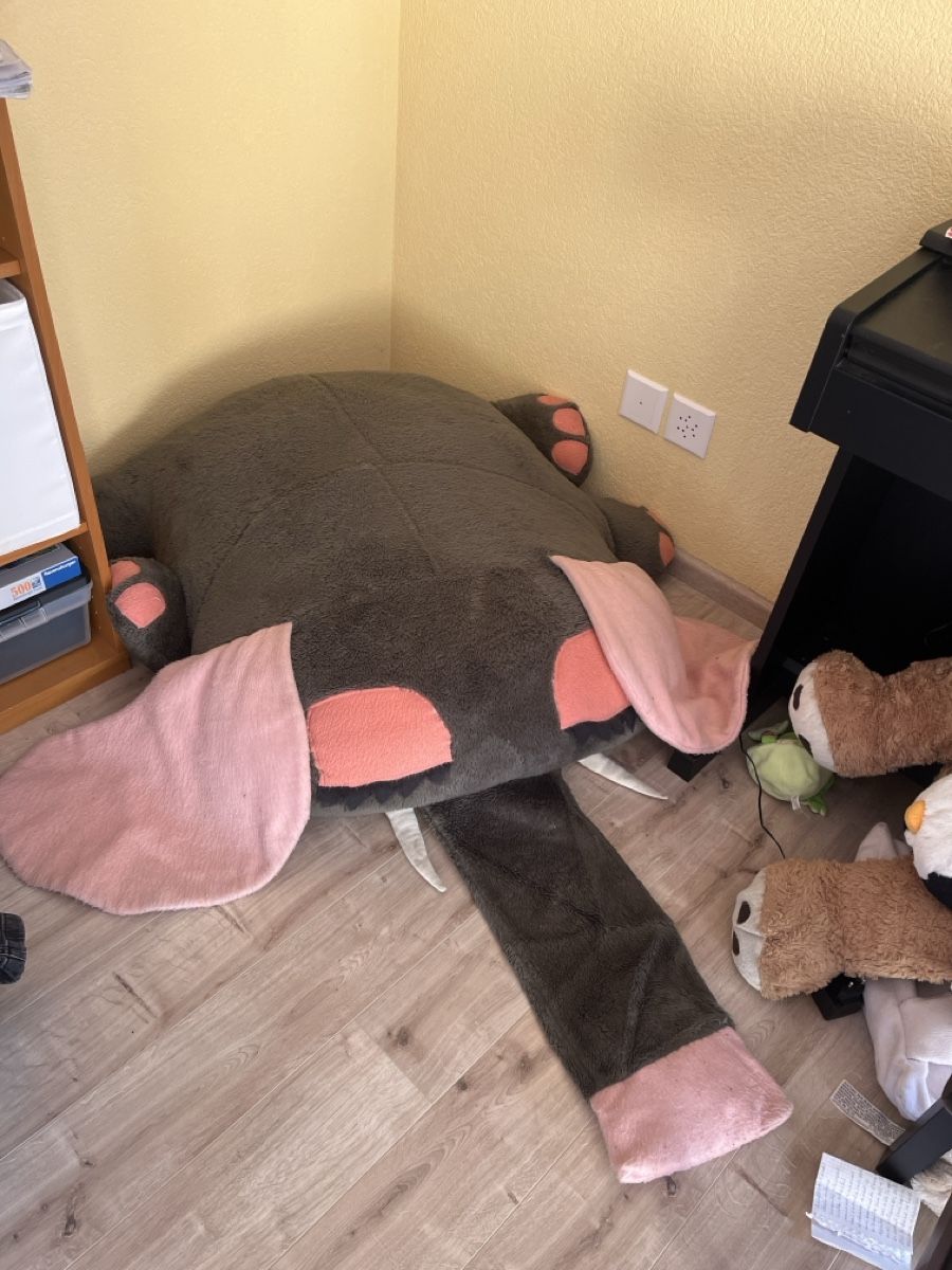 Poltrone: Pouf peluche éléphant – Usato da Alle venduto da LeCoucou