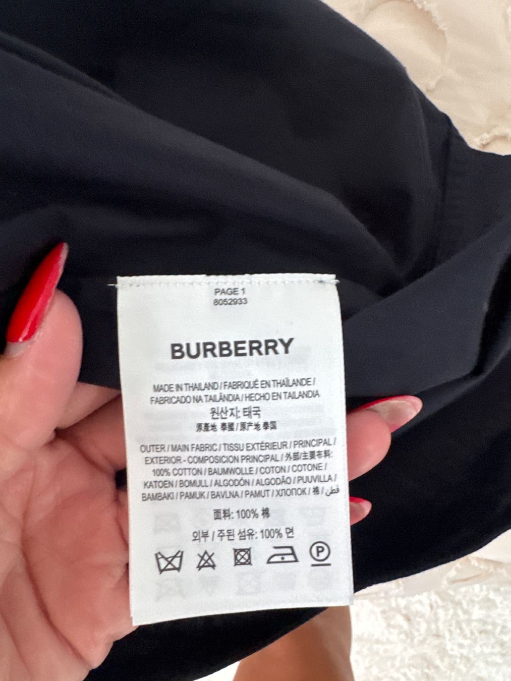 Burberry Kleider: Hemdkleid Burrberry – Neu (gemäss Beschreibung) aus Rämismühle von b01l_ 2