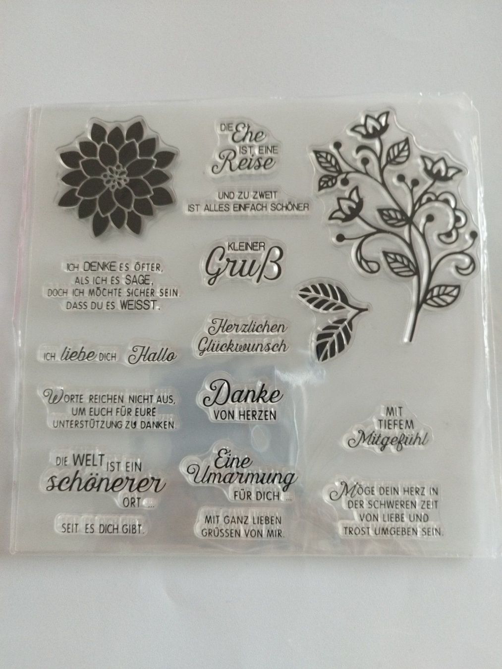 Timbri: Silikonstempel / Motivstempel – Nuovo e nell'imballaggio originale da Würenlingen venduto da pjs-at-tutti 4
