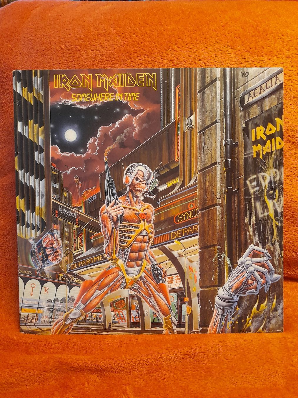Dischi in vinile: iron Maiden vinyl LP  Fr.1986   – Usato da oekingen venduto da beauty1964