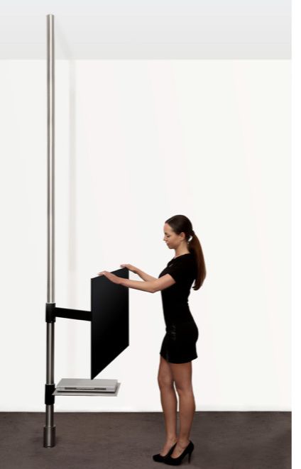 Staffa per monitor: Wissmann Designer TVBoden/Deckenhalterung – Usato da zürich venduto da ritas0102 2
