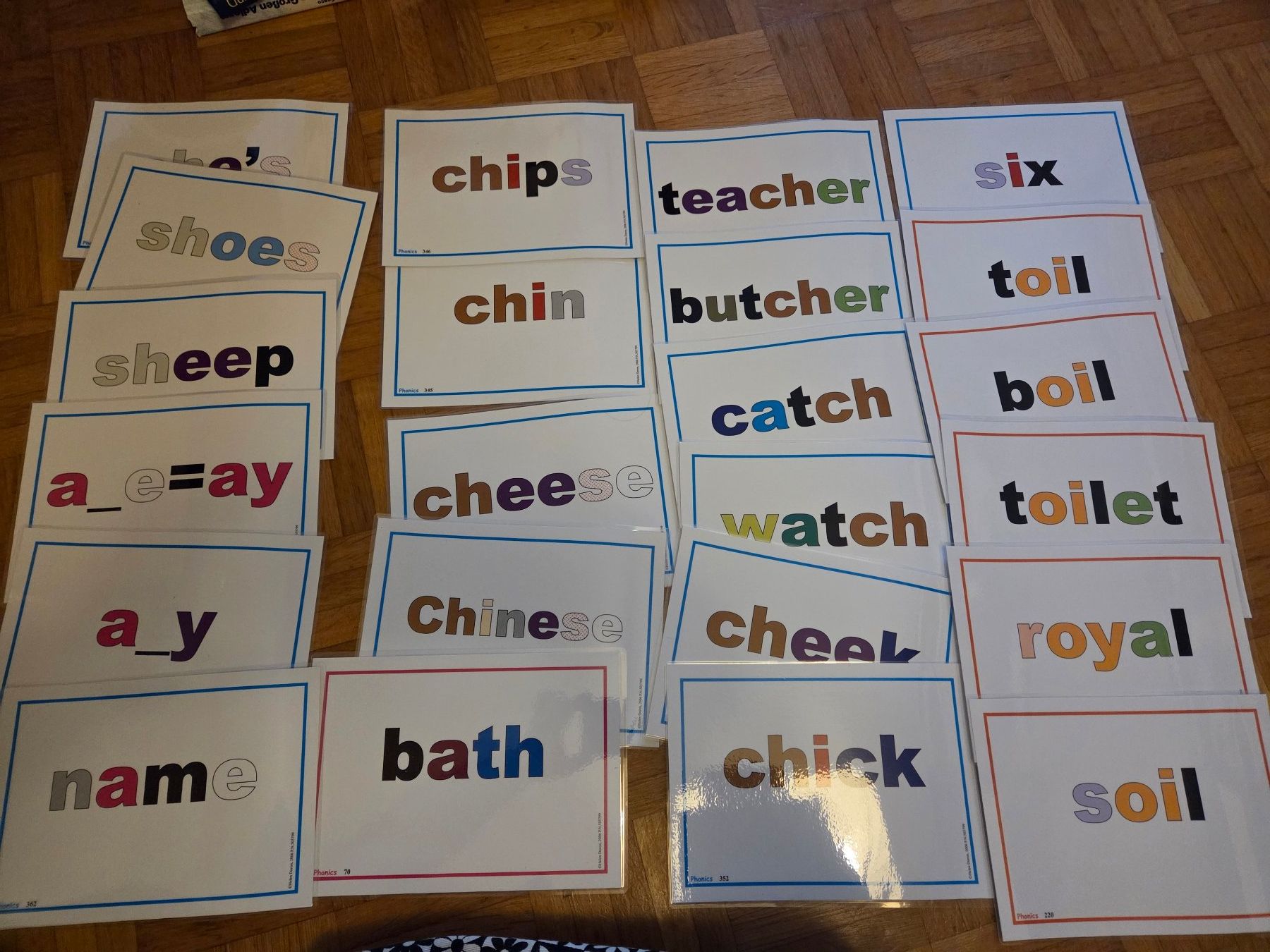Sonstiger Schulbedarf: Phonic Flascards English – Gebraucht aus Basel von Roundtrip