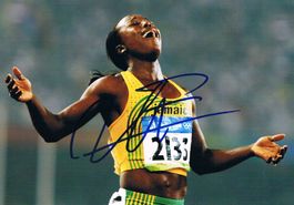 Veronica Campbell-Brown 1982-Autogramm signiert Foto 13x18cm