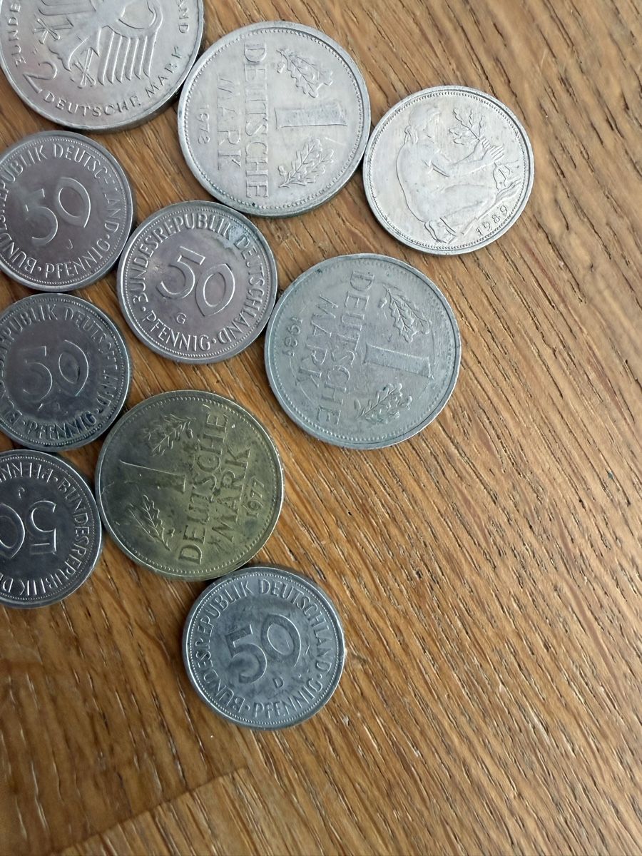 Tutti le monete: 200 Mark 2 Mark 1 Mark 50 Pfennig – Usato da Goldach venduto da Messerguru 4