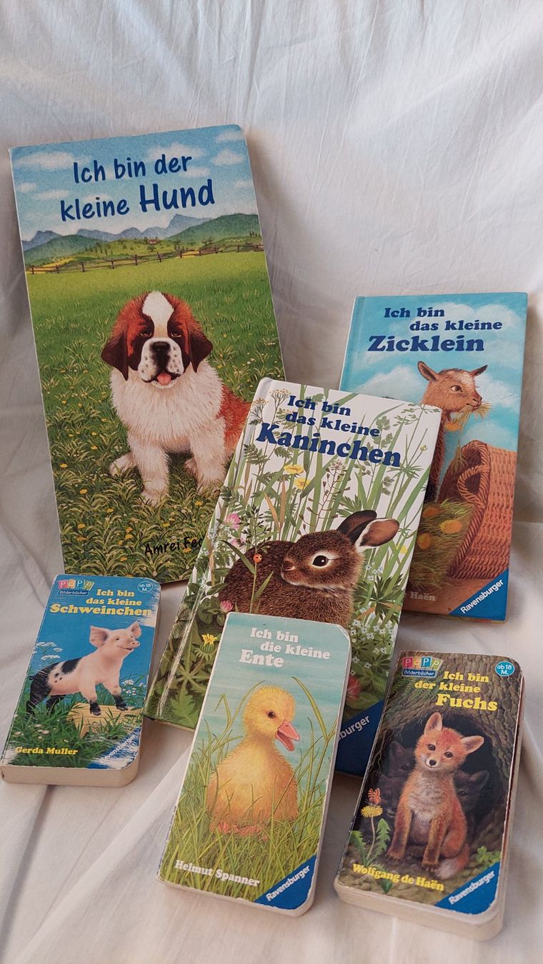 Libri: RAVENSBURGER KARTONBÜCHER Ich bin... -mini-midi-maxi – Usato da Arnegg venduto da thurboMax