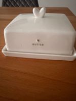 Hübsche Butterdose aus Keramik