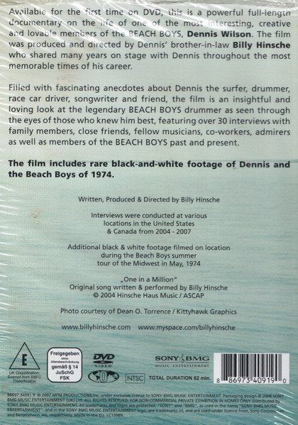 Tous les DVDs: Wilson Dennis: Forever Doku/Interview DVD – Neuf avec emballage d'origine à Steinhausen par Vilivinili 1