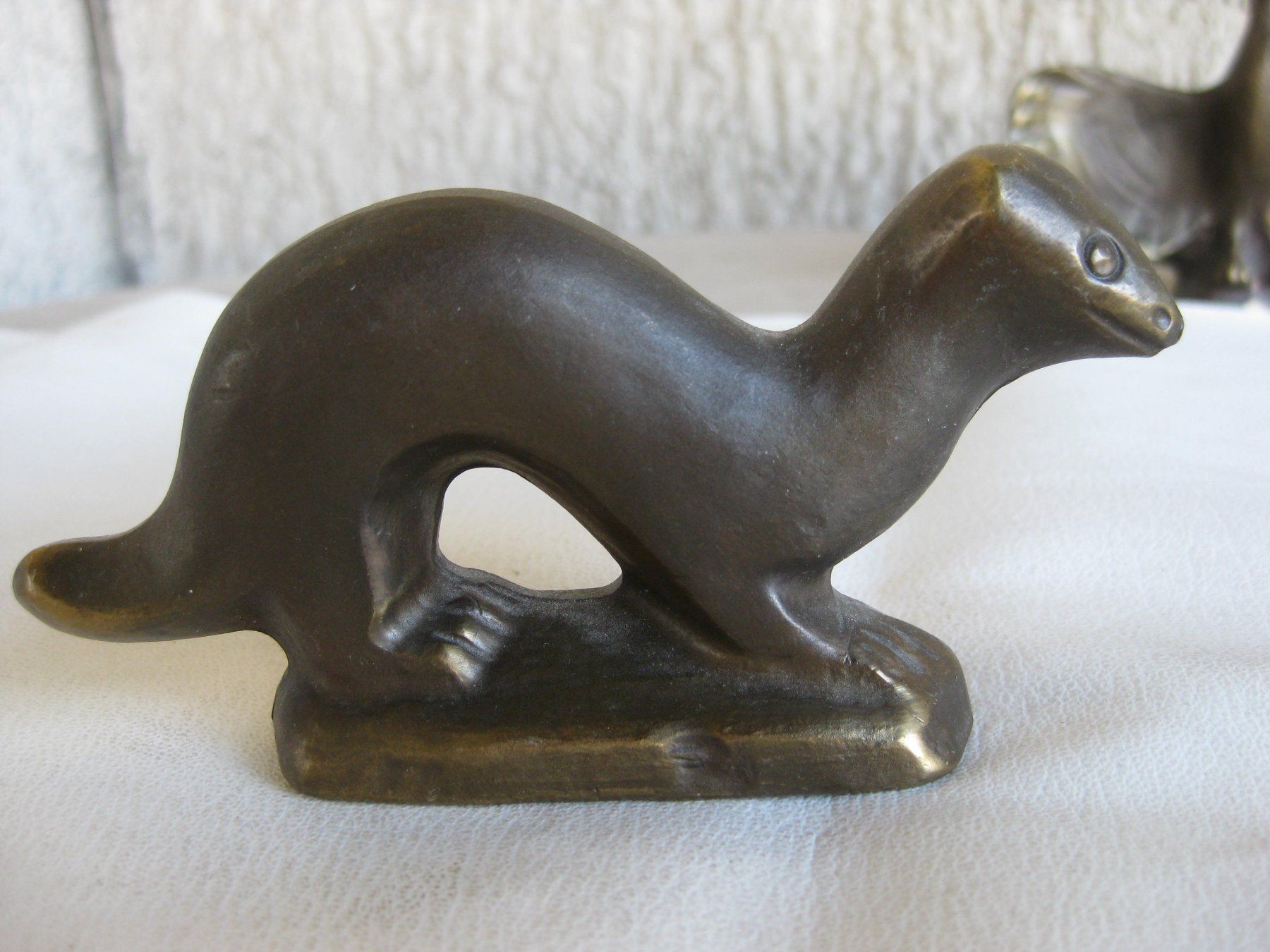 Bag Turgi Figuren: Bag Turgi Wiesel, Bronze – Gebraucht aus heimberg von wunderplunder01