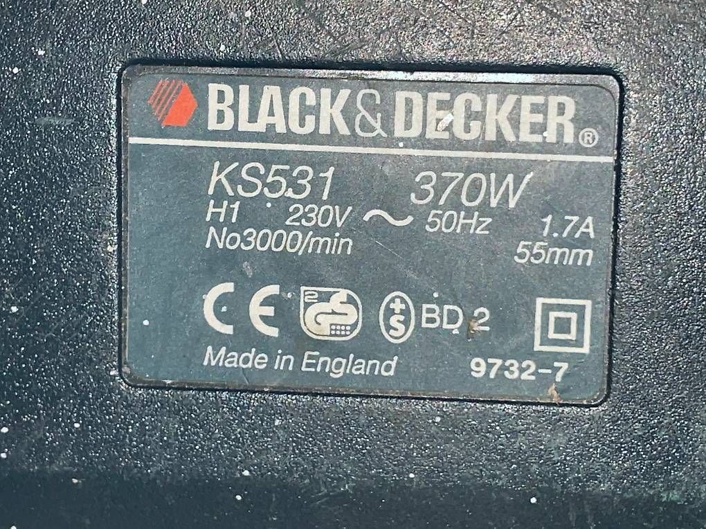 Seghe: Scie sauteuse Black & Decker KS531 370 W – Usato da Yvonand venduto da Musicman5 2
