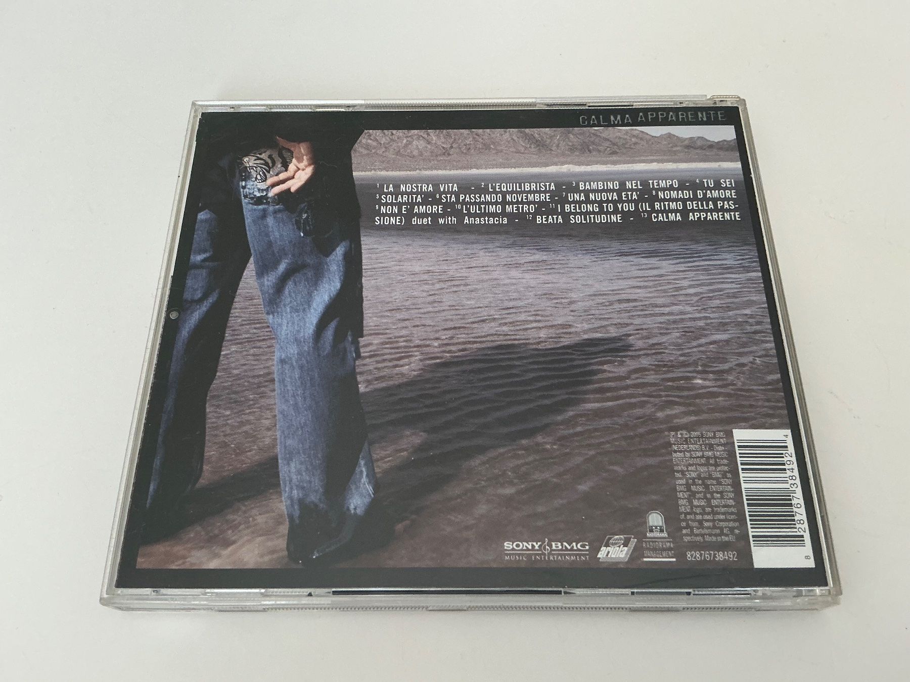 CD: Eros Ramazzotti / Calma Apparente / 2005 – Usato da Dübendorf venduto da Shreck 1