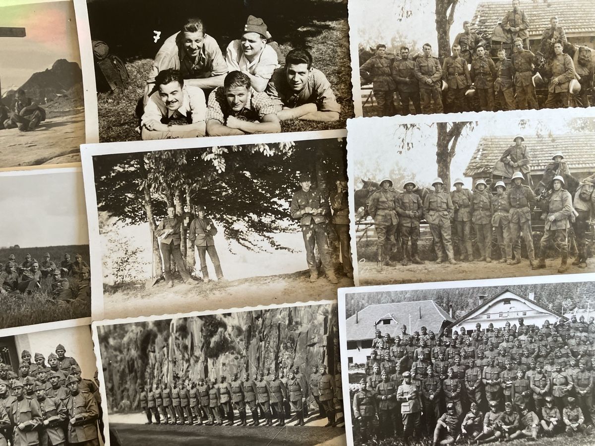 Cartoline postali: 28 Ansichtskarten Militär guter Zustand – Usato da Bauma venduto da Baumer71 5