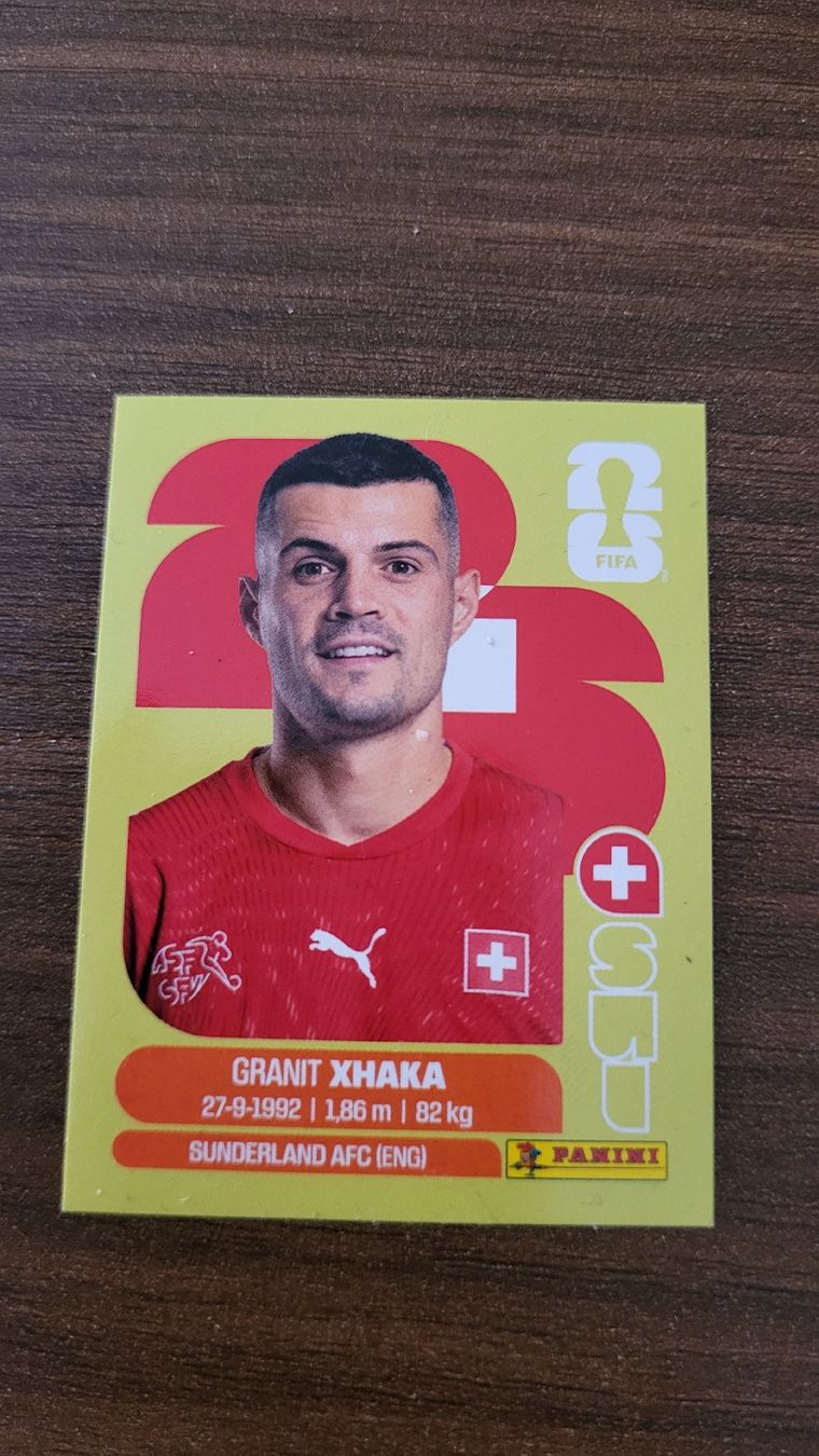Panini Carte collezionabili: Panini Bild von Xhaka – Nuovo e nell'imballaggio originale da Dürnten venduto da Mde