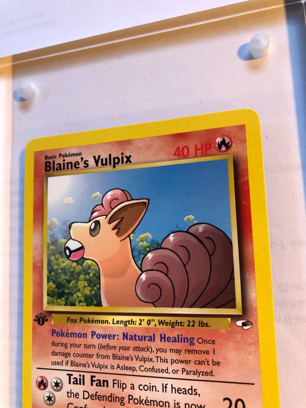 Cartes à collectionner: Blaine's Vulpix 1st Gym Heroes - MINT - ab 1.- – D'occasion à Giubiasco par dan_pr8b 3