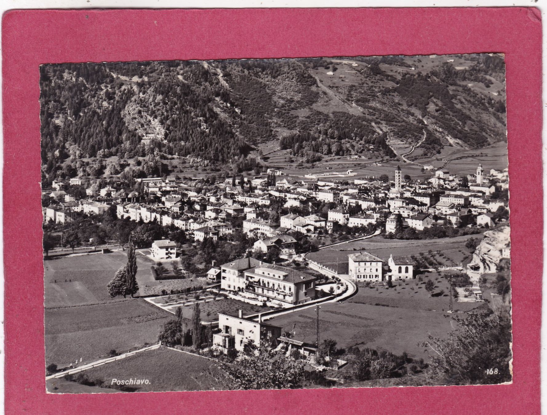Cartoline postali: Poschiavo 1949 – Usato da Herisau venduto da Lisegrat2008