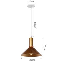 Lampes suspendues aspect rouillé vintage, industriel, loft