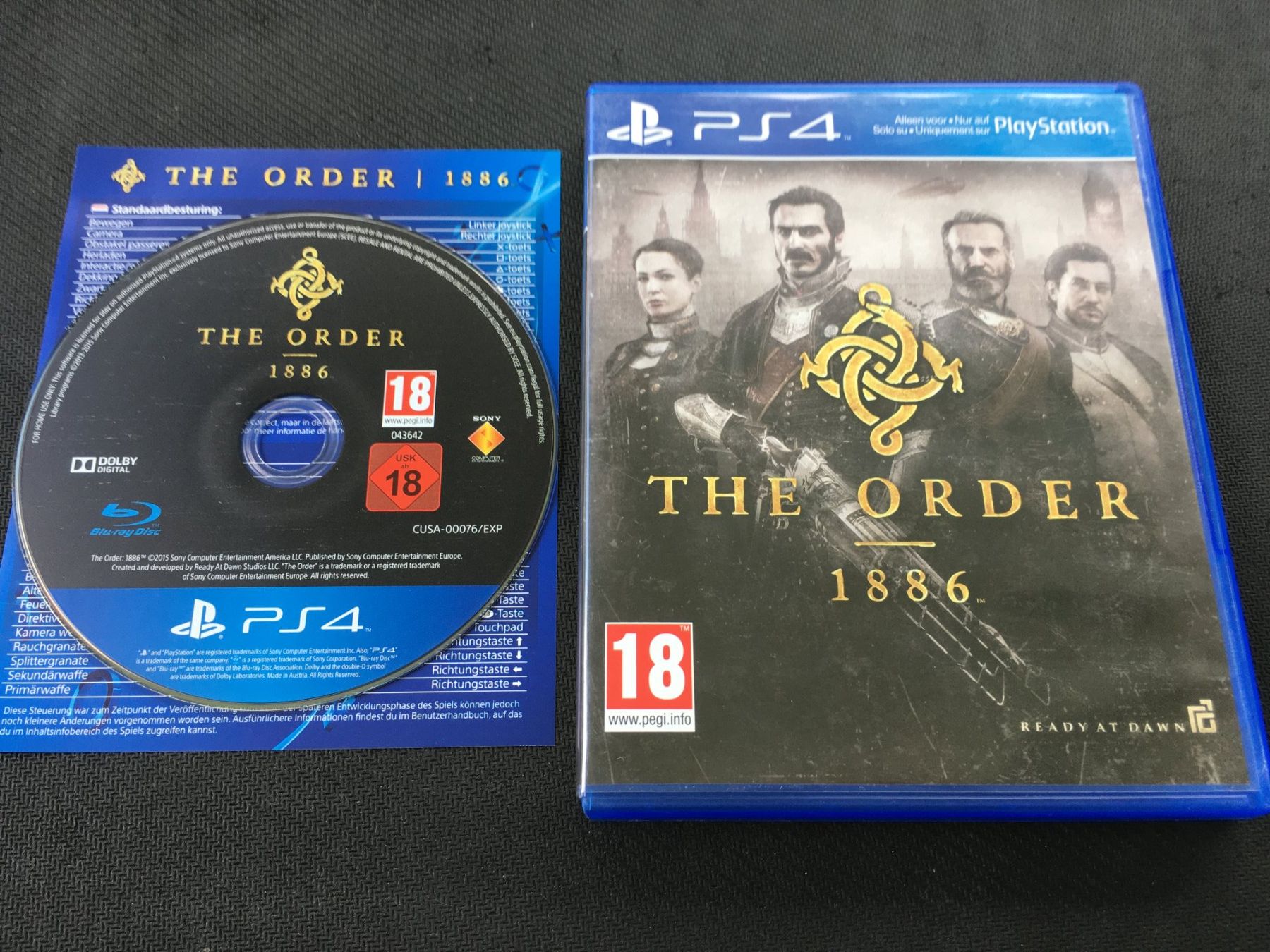 Sony Spiele: The Order 1886 - PS4 / Playstation 4 – Gebraucht aus St.Gallen von Punktchen01