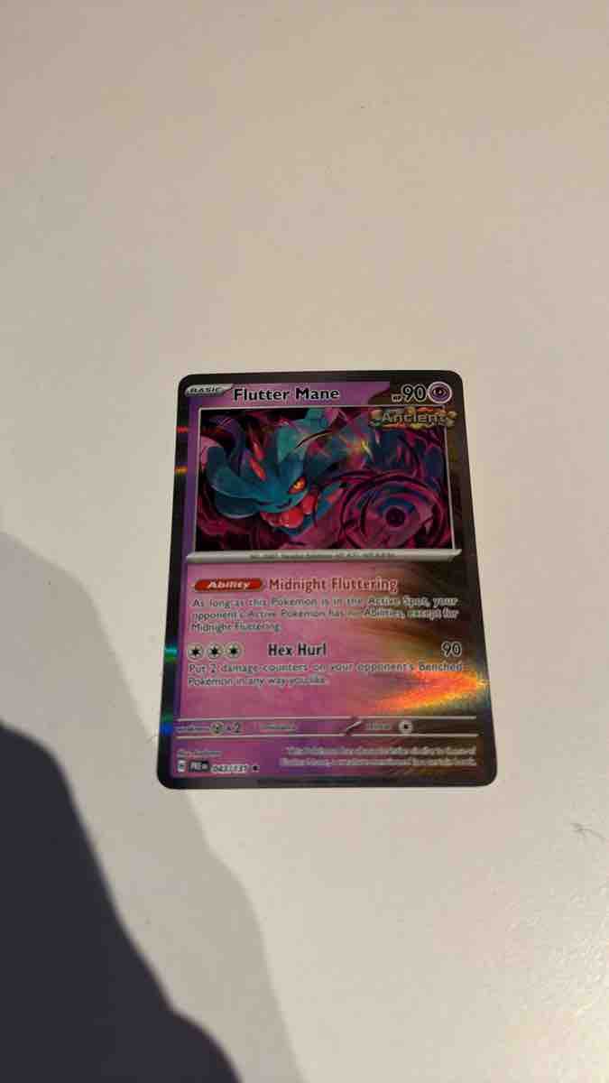 Pokémon Carte collezionabili: Pokemon Card Flutter Mane Ancient 043/131 – Usato da Bionnens venduto da yet_rzc2