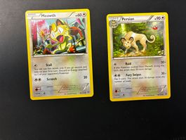 Pokemon - Meowth 88/114 & Persian 89/114 - Steam Siege - en