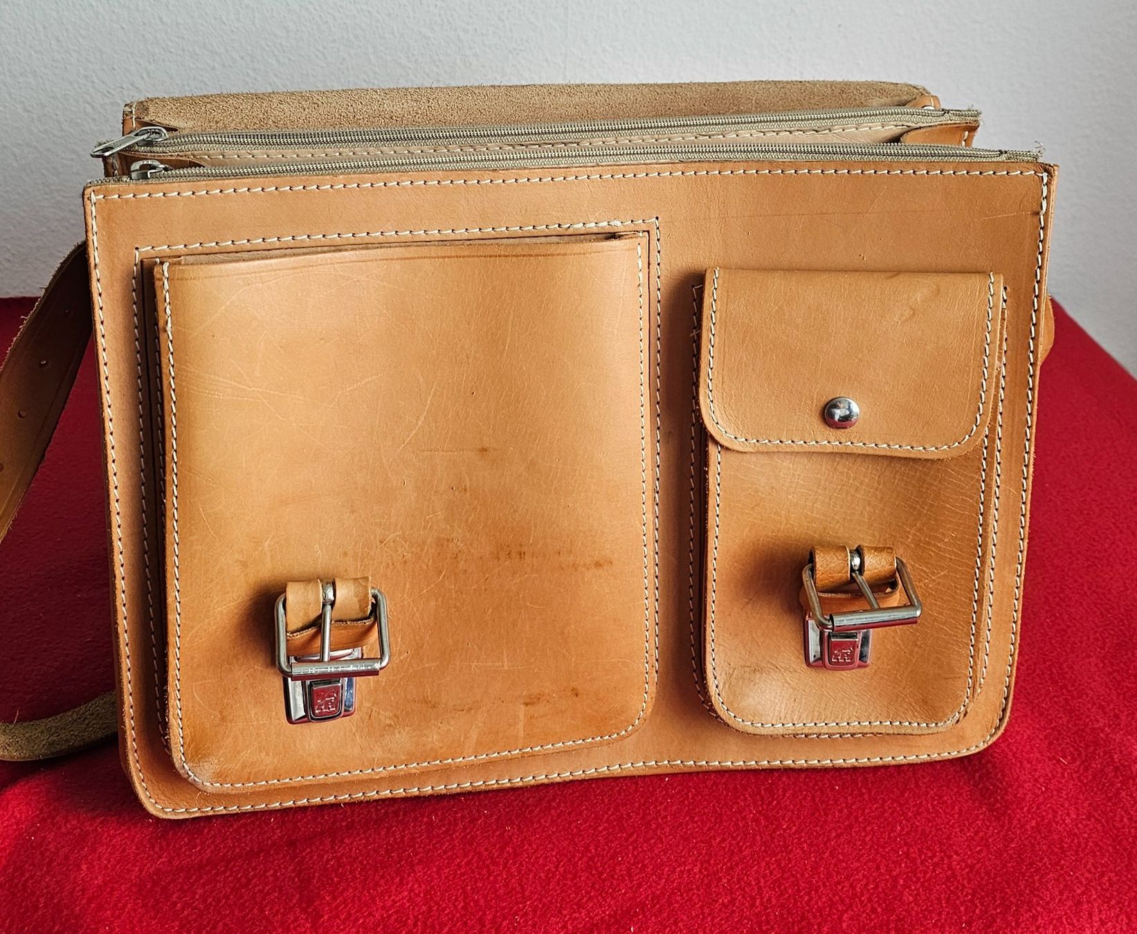 Taschen: ***Original Ruitertassen ***Leder Aktentasche – Gebraucht aus Bronschhofen von Xena37 4