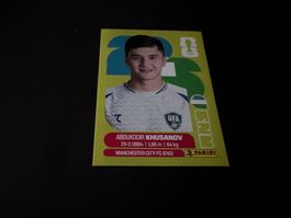 Panini Fussball WM 2026 Sticker Abdulkodir Khusanov UZB 9