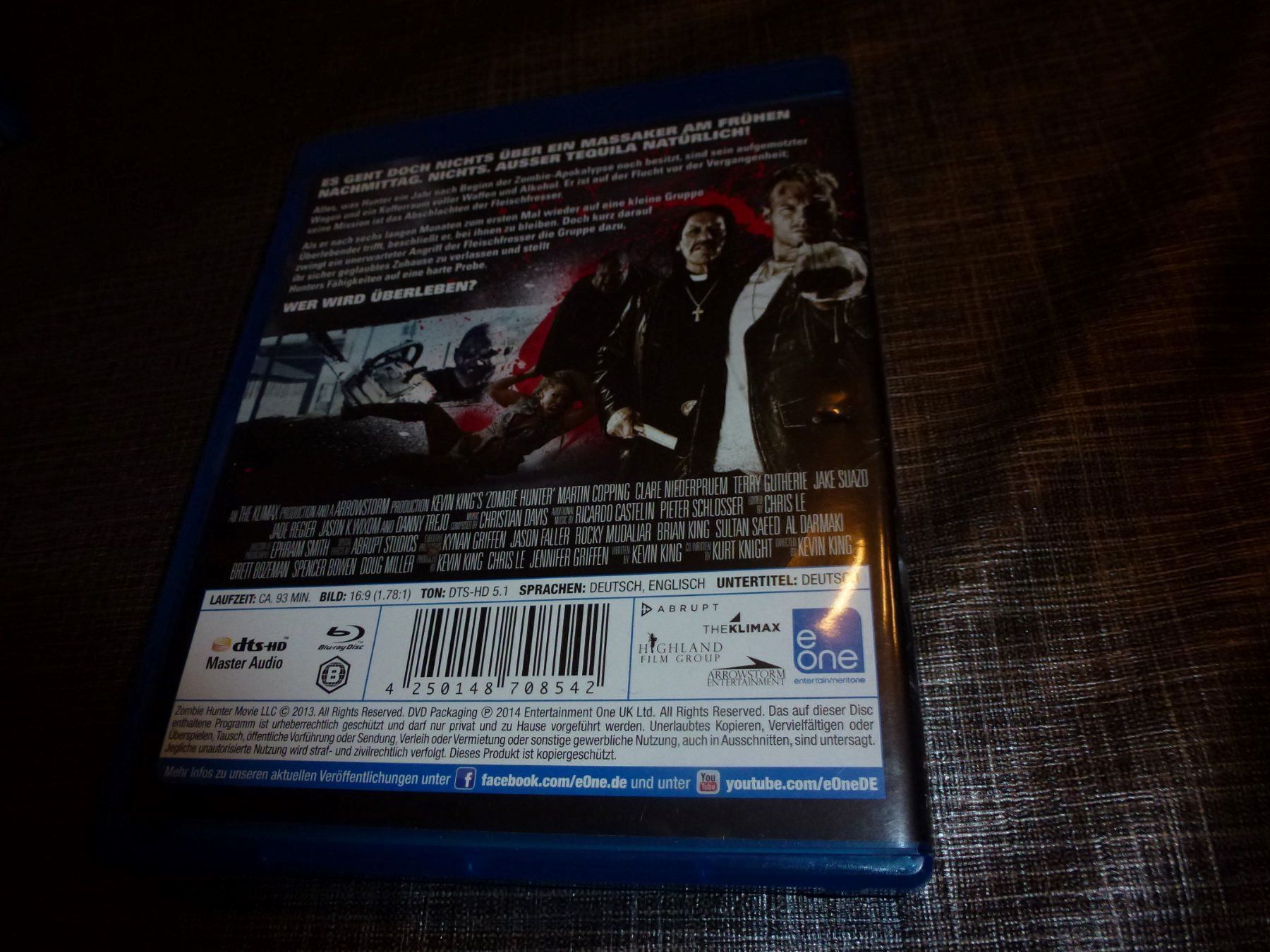 Tutti i DVDs: Zombie Hunter BLU-RAY – Usato da Olten venduto da Disc-Verkauf 2