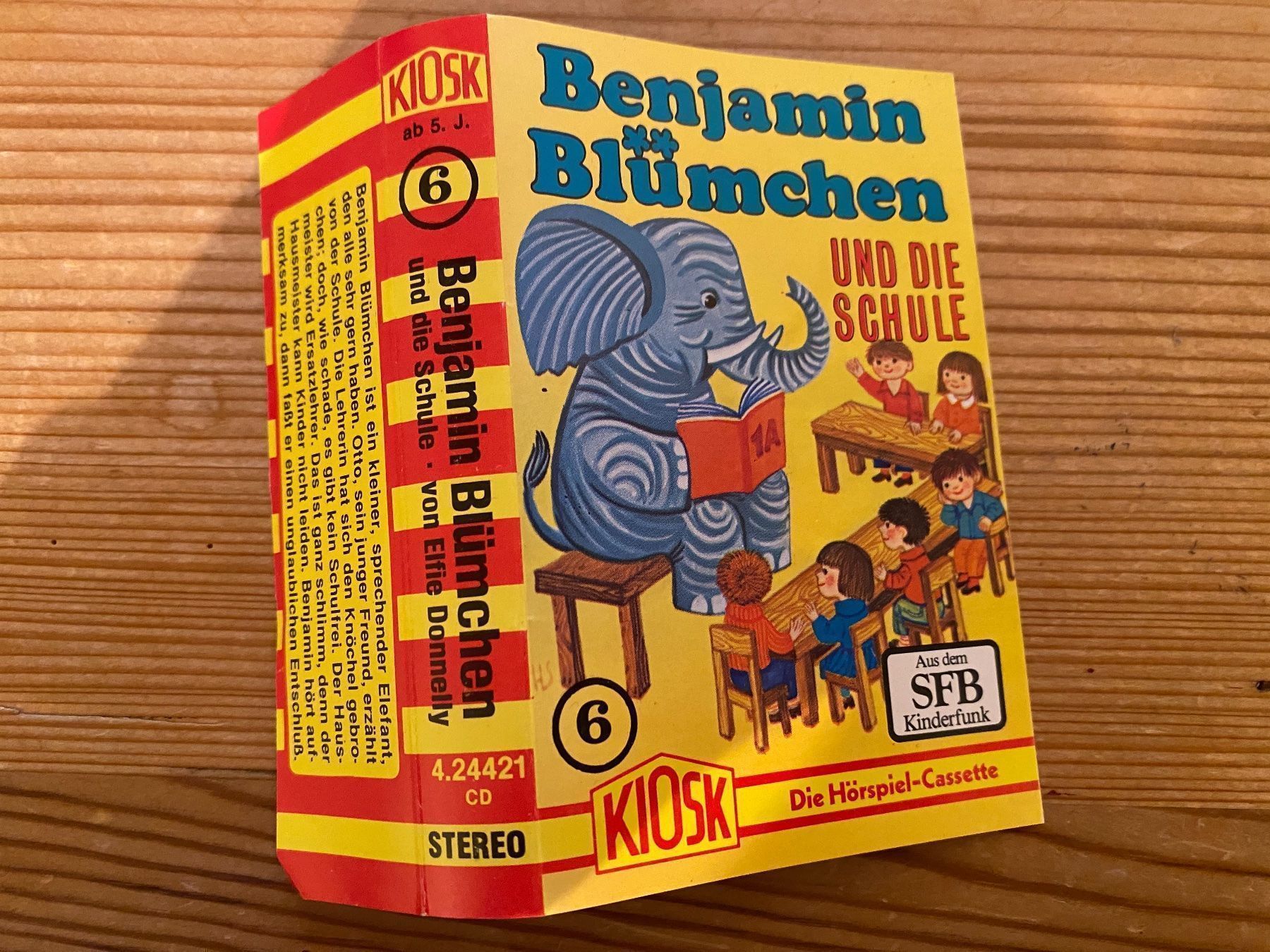 Musicassette: Kassette - Benjamin Blümchen (Folge 6) – Usato da St.Gallen venduto da kingsamas 3