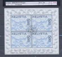 2000 "Stickereibogen", ET - Stempel