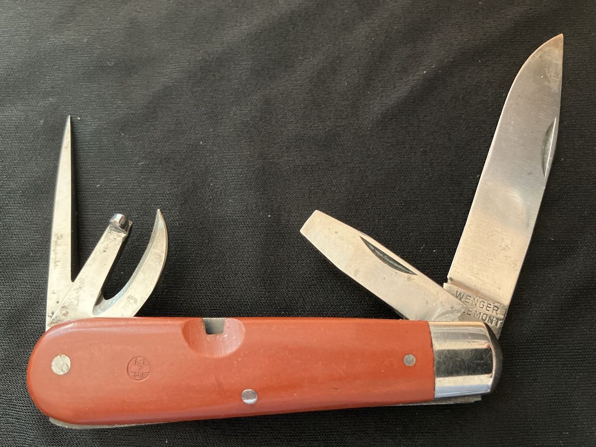Wenger Coltellini militari: Wenger Schweizer Armee Messer 1942 – Usato da Zürich venduto da Classic_Collection_Zurich