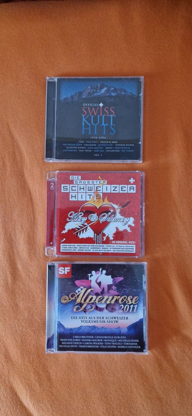 CDs: Schweizer Hits 4 Cds – Gebraucht aus Niederhasli von RS67