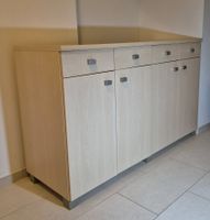 Kommode 4 Tueren 4 Schubladen (148x89x50cm)