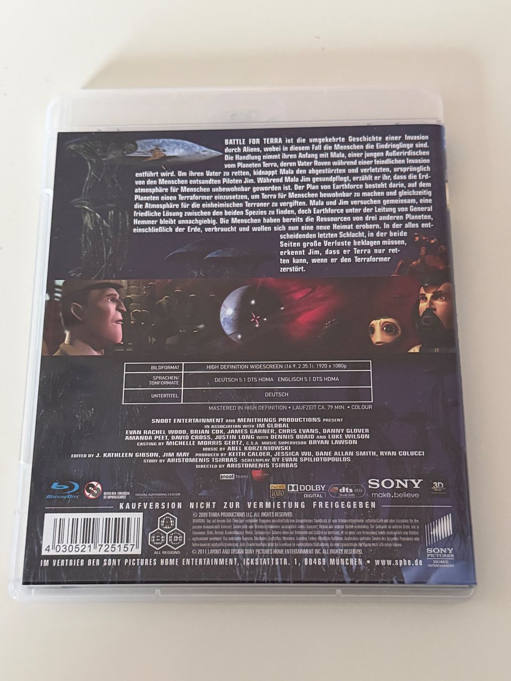Alle DVDs: Battle for Terra - Blu-Ray 3D – Gebraucht aus Altstätten SG von sheamus 1