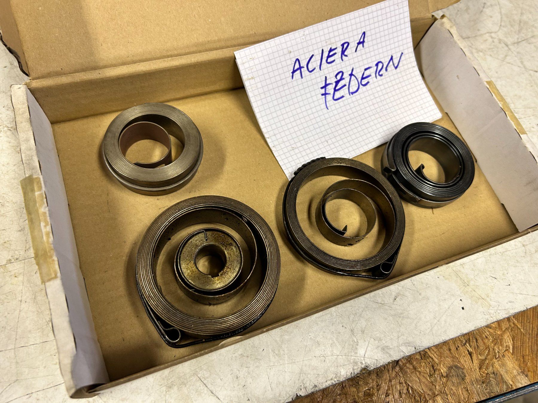 Tutti gli attrezzi: ACIERA Rückzugfedern – Usato da Münchenstein venduto da fransch 3