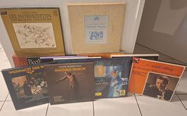Schallplatten und Boxen