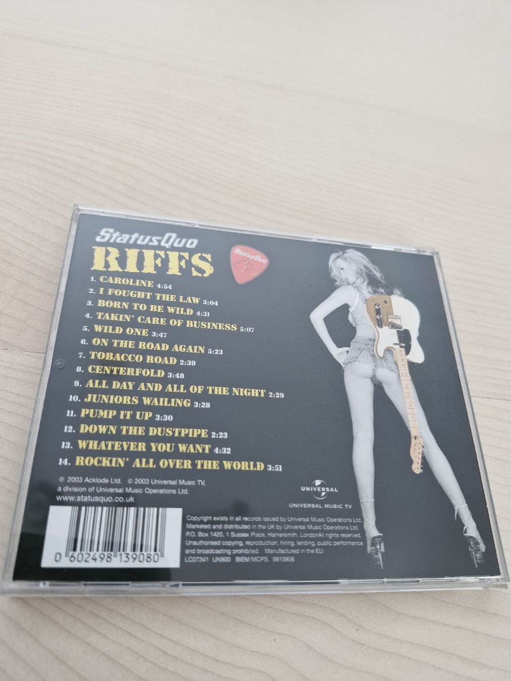 CD: Status Quo Riffs CD neuwertig – Usato da Frauenfeld venduto da Kasico 1