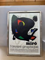 Altes Plakat (Lithografie ) Miro