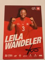 Leila Wandeler - handsignierte SFV Autogrammkarte ⚽🇨🇭