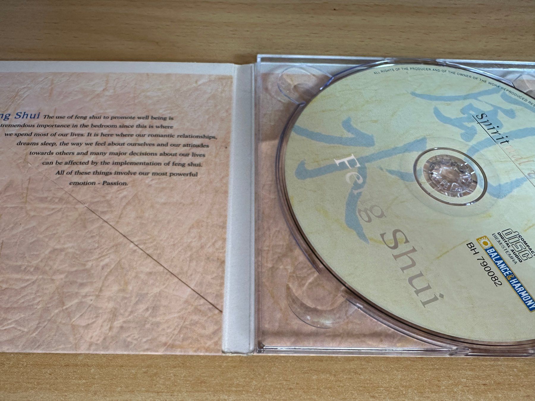 CD: Harvey Summers – Feng Shui – Usato da Rikon im Tösstal venduto da Alpenmutz 2