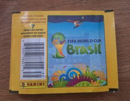 Panini WM 2014 / Originale Tüten im Querformat, 7 Stickers