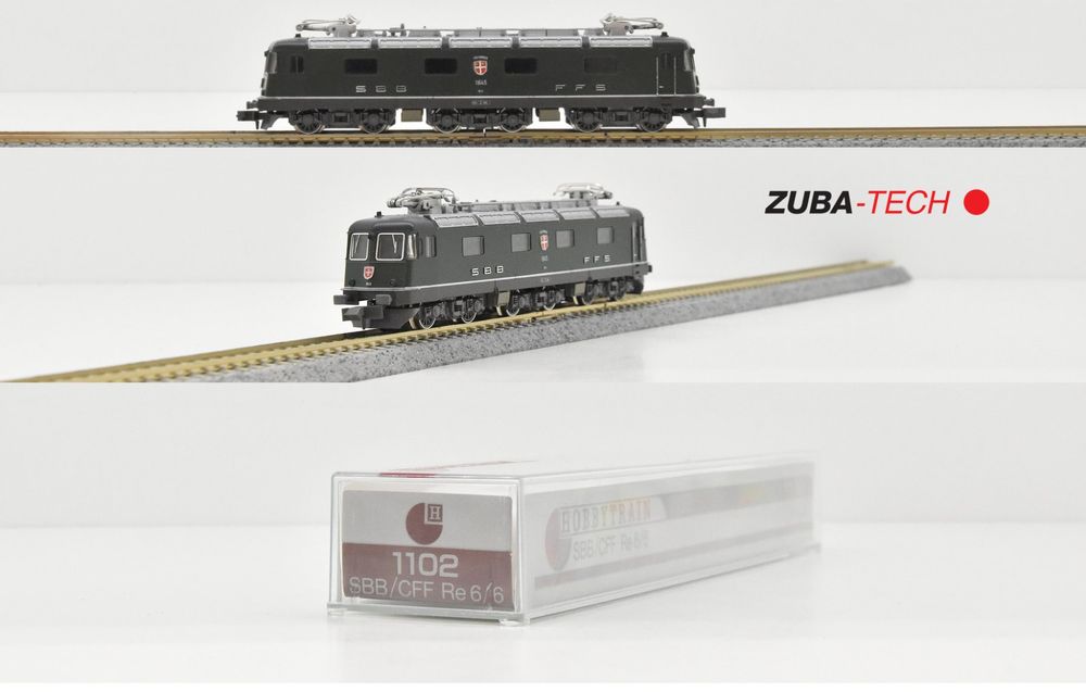 Hobbytrain 1102 E-Lok Re 6/6 SBB Spur N GS Analog mit OVP (Gebraucht ...