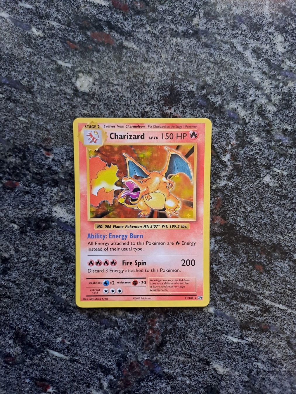 Pokémon Sammelbilder & Trading cards: Pokemon Charizard Evolutions - 11/108 - Anglais - MINT – Neu (gemäss Beschreibung) aus Broc von Alexx47