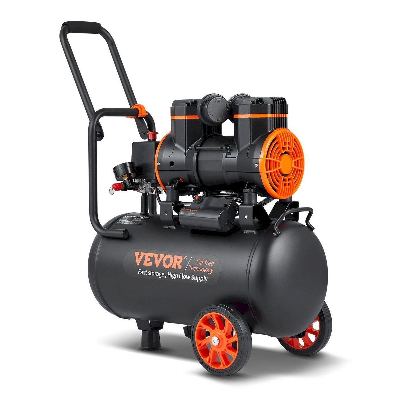 Compressori: VEVOR 2-1450F24 Flüsterkompressor 8bar – Nuovo e nell'imballaggio originale da Bottighofen venduto da zaap