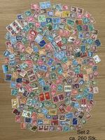 Ca. 260 Briefmarken gestempelt Schweiz (Set 2)