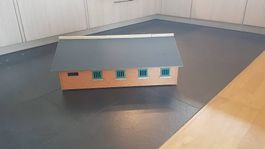 Tierstall aus Holz 9 Boxen