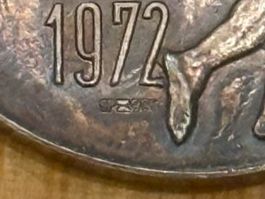 XX. Olympiade Muenchen 1972 Medaille Silber. Sammlerstueck.