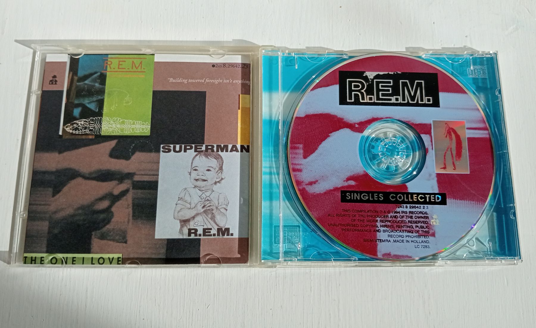 CDs: R.E.M. – Singles Collected CD (1994) I.R.S. – Gebraucht aus Allschwil von Evgeniia78 1